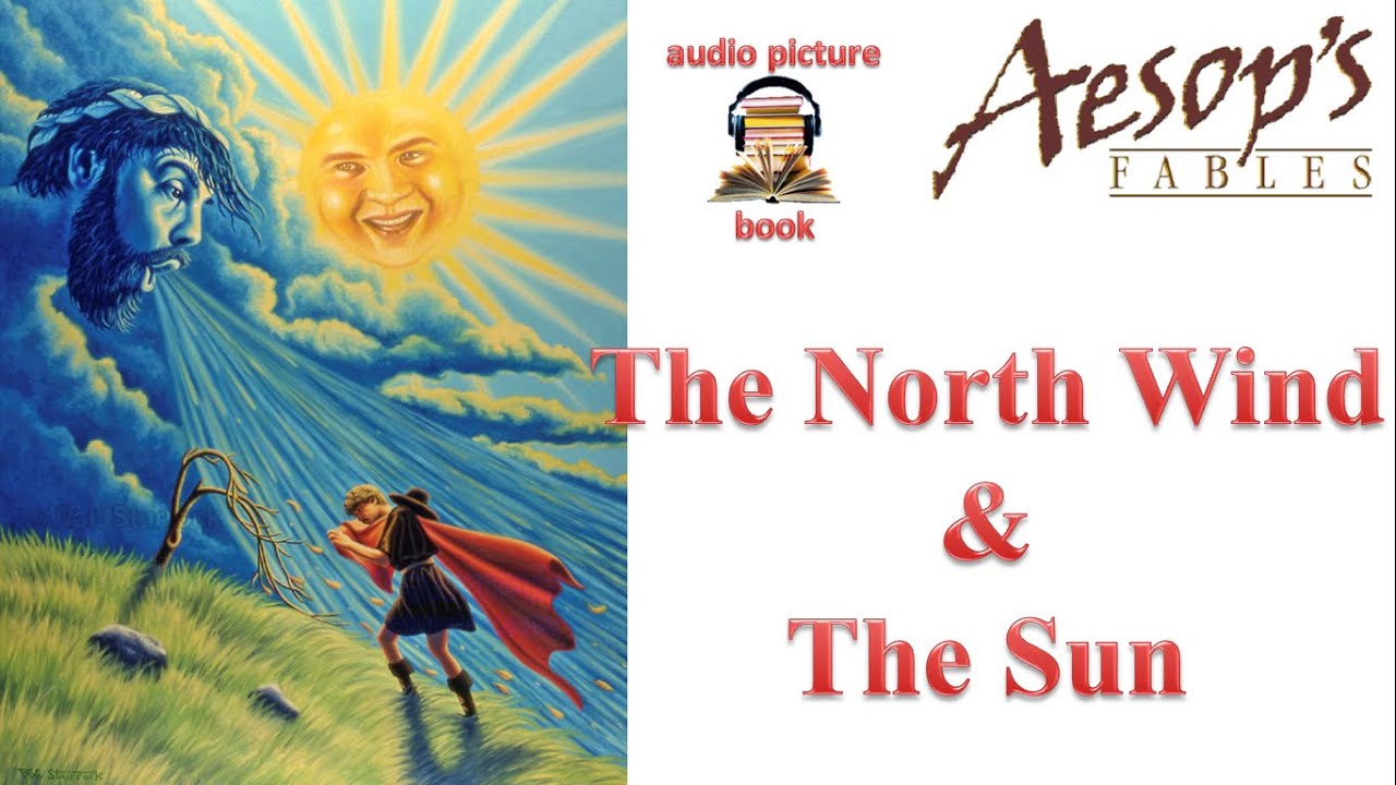 [Aesop's Fable #-22] The North Wind and The Sun (Subtitled)