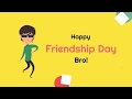 Quirky Friendship Day Video Greeting Free Template