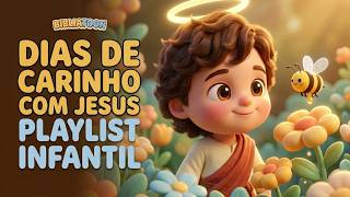 Playlist Gospel Infantil 🐝 Música Cristã Infantil para Dias de Carinho | BIBLIATOON