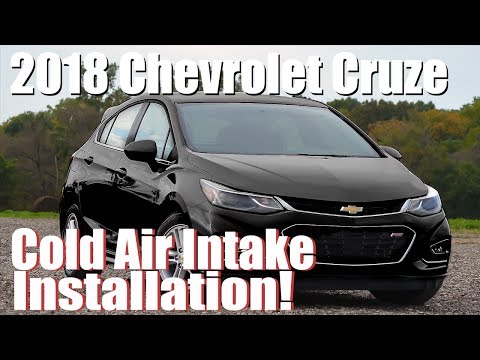 2018 Chevrolet Cruze AEM Cold Air Intake Installation! | Getting that sweet BOV Sound!