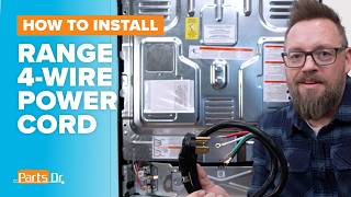 Install a 4-Wire Power Cord on Your Electric Range in 3 Minutes