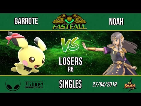 [Fastfall V] Garrote (Pichu) vs Noah (Zelda) Losers R6 - SSBU