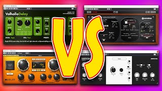 Video thumbnail for Valhalla DELAY Vs Echoboy vs H-delay VS Dubstation 2 - Plugin differences shootout by White Noise Studio