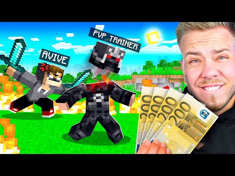 ich KAUFE einen MINECRAFT TRAINER und PRANKE ihn.. (mit Tridan)
