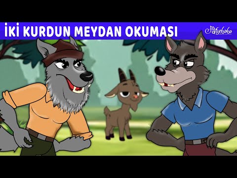 İki Kurdun Meydan Okuması 🐺🍎🐐 | Adisebaba Masallar