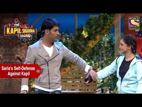 Sarla Uses Self-Defense Against Kapil - The Kapil Sharma Show