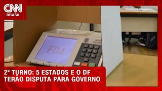 Vídeo: Eleições 2026: 5 estados e o DF terão disputa para governo em 2° turno | CNN NOVO DIA