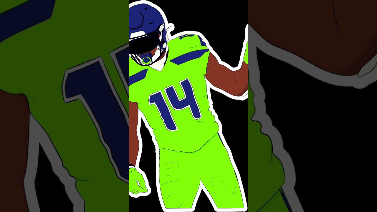 Dk metcalf edition of normal VS wallpaper #nfl #edit