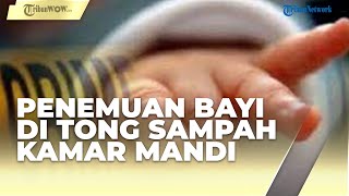 Bikin Geger, Penemuan Bayi Laki-laki Dalam Tong Sampah Kamar Mandi di Pabrik Garmen Semarang