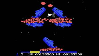 [MSX] Bonus Stages (1 ~ 4): Stonehenge, Moai, Cell & Reverse Volcano エクストラステージ | Gradius グラディウス ネメシス