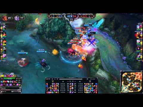 CJ Entus Trick Elise vs FiddleSticks Jungle   Highlights Feb 20, 2015