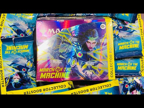 March of The Machines Collector booster box #4 #MTG