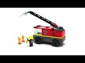 LEGO® City Ugniagesių automobilis su kopėčiomis (60463)