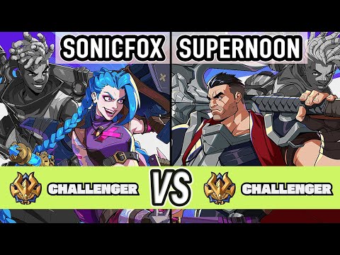 2XKO ▰ Sonicfox (Ekko / Jinx) vs Supernoon (Darius / Ekko) ▰ High Level Gameplay