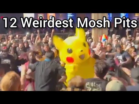 12 Weirdest Mosh Pits