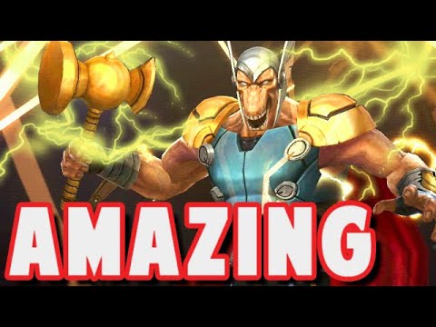 BETA RAY BILL FIRST LOOK! (BETTER THOR?) - Marvel Future Fight