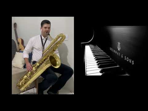 Hino 357 - Sax Baixo e Piano - Ouça com fones!