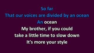Justin Hayward &amp; John Lodge - My Brother KARAOKE  (instrumental)