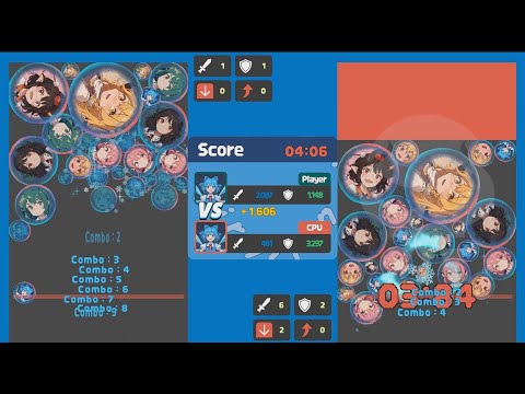 Cirno Bubble Game