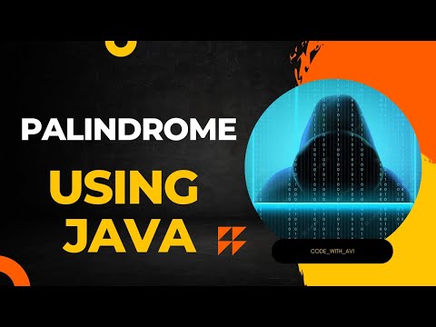 Palindrome Using Java Program Taking Input From User Java Program