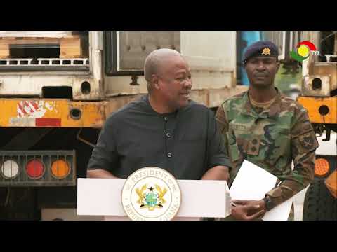 Government donates 40  metric tonnes of cocoa products to the State of Palestine