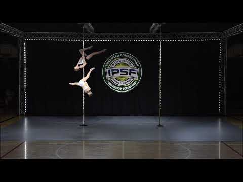 Mistrzostwa Polski Pole Sport IPSF2019-LENA JANKÓW&EMILIA SAMULSKA - I miejsce Amatorki Duety Novice