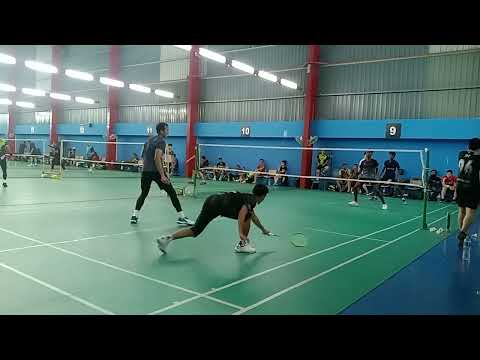Badminton Suria Bc Men's Double Sparring - Sufyuddin / Zulhelmi Vs Rakhavan / Sharvin