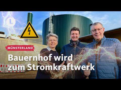 Die Biogas-Family: Sie versorgen alle mit Strom! | WDR Lokalzeit LandSchafft