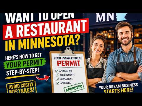 How to get a food establishment permit in Minnesota