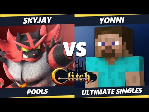 Glitch Konami Code  - Skyjay (Incineroar) Vs. Yonni (Steve) Smash Ultimate Tournament