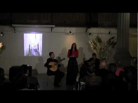 Geneve. CLAUDIA LEAL, interpreta NOSTALGIA DO FADO