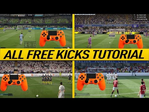 FIFA 17 FREE KICK TUTORIAL - ALL FREE KICKS (NEW, HIDDEN, SECRET, OLD) - HOW TO SCORE GOALS