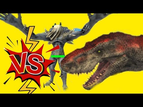 Scourge VS T-Rex. ARBS mobile | Animal Revolt Battle Simulator