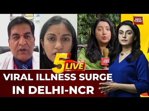 H3N2 Influenza Surge In Delhi NCR | Should You Be Worried? | Experts Weigh-In | 5ive LIVE