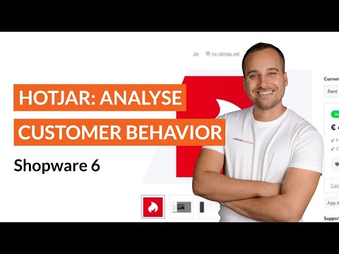 Hotjar: Analyze & Understand User Behavior - Shopware 6 Tutorial