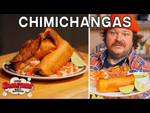 Roasted Turkey Chimichangas Cheat Meal | Cookin' Somethin' w/ Matty Matheson