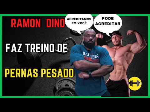 RAMON DINO FAZ TREINO DE PERNAS COM JULIO BALESTRIN NO CT RENATO CARIANI #RAMONDINO #MAROMBA
