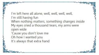 Lisa Miskovsky - One Dark Night Lyrics