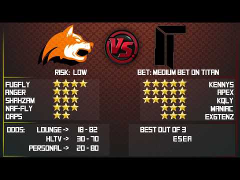 // Denial vs Titan // CS:GO Lounge Bet Prediction // 27.11.2014 //