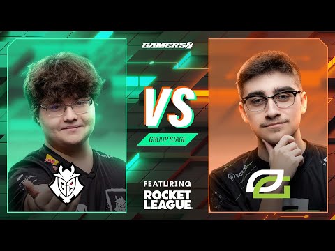 G2 Esports vs OpTic Gaming // Gamers8 featuring Rocket League // Group Stage