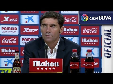 Press Conference Marcelino García after Villarreal CF (4-0) Rayo Vallecano - HD