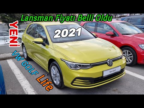 Yeni Volkswagen GOLF 2021 Life DSG 1.0 eTSI 110PS , bayi inceleme || New VW GOLF interior -exterior