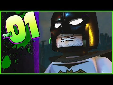LEGO DC Super Villains Free Play Walkthrough Part 1 New Kid 100% (co-op)
