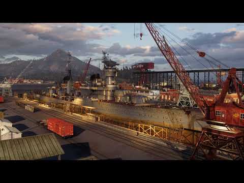 Blue Steel -World of Warships naval base main theme