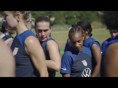 USWNT trains prior to their friendly match vs. New Zealand