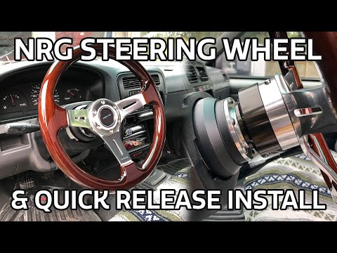 NRG Steering Wheel & Quick Release Install on Nissan Hardbody D21