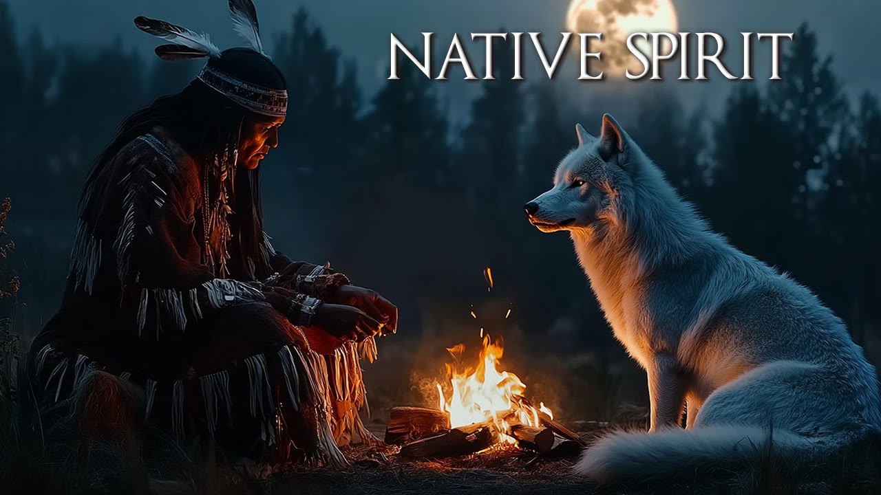 Native Spirit Under the Moonlight - Native American Flute Music for SPIRIT, SOUL, HEART