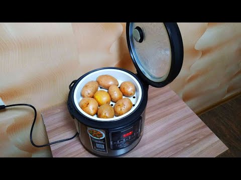 Как сварить картошку целую в мундире в мультиварке Редмонд ?