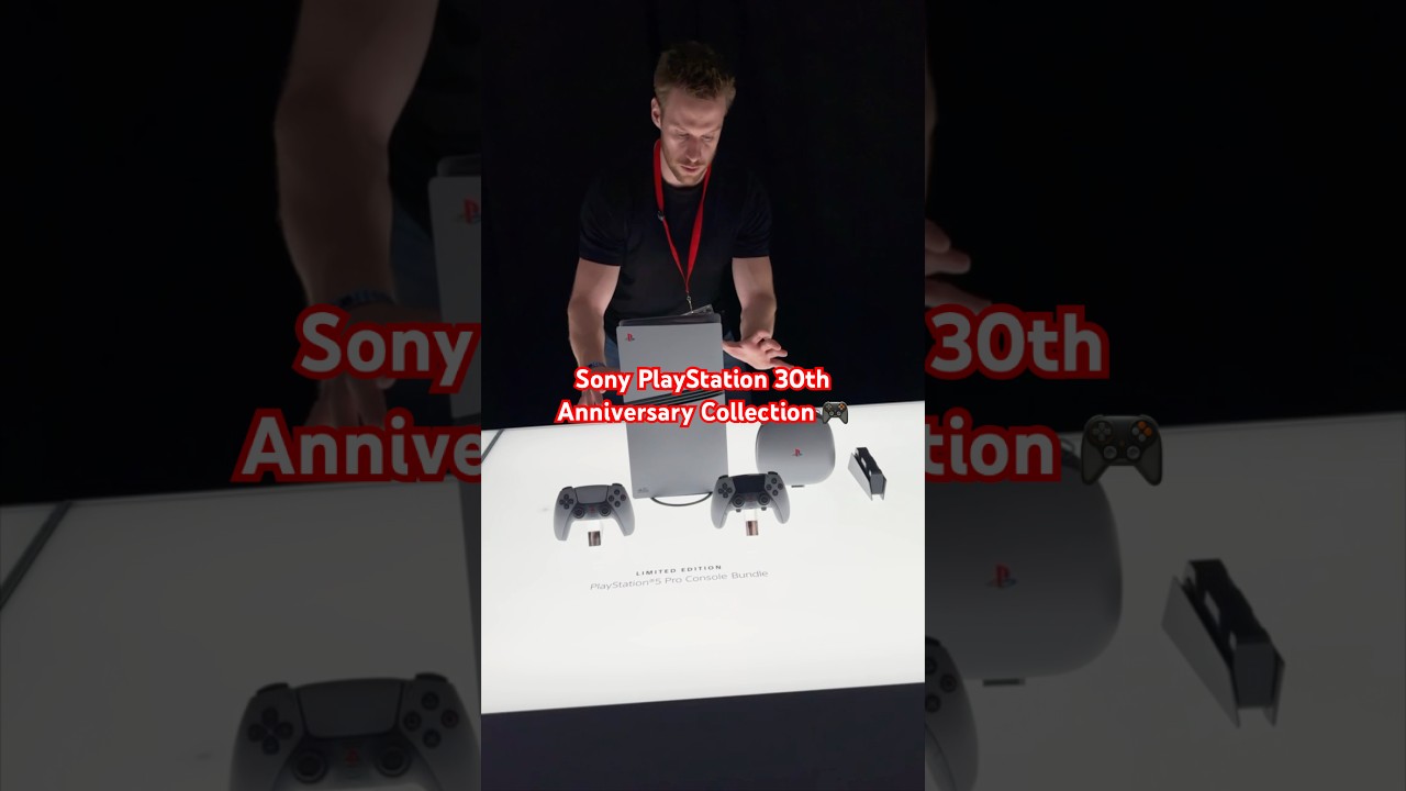 First Look: Sony PlayStation 30th Anniversary Console Lineup