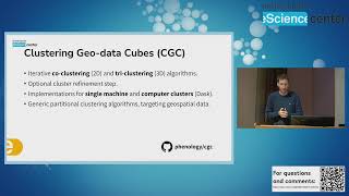 Download the video "3.3 CGC: an open-source Python module for geospatial data clustering"